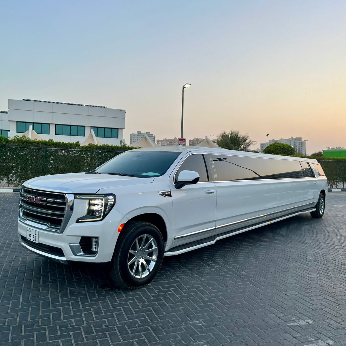 GMC Stretch Limousine Rentals in Dubai