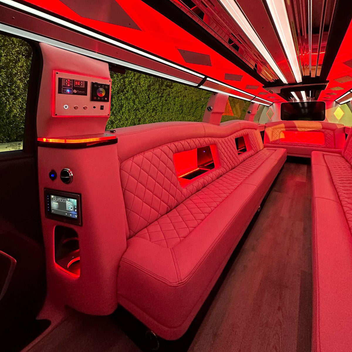Pink Limo Party in Dubai