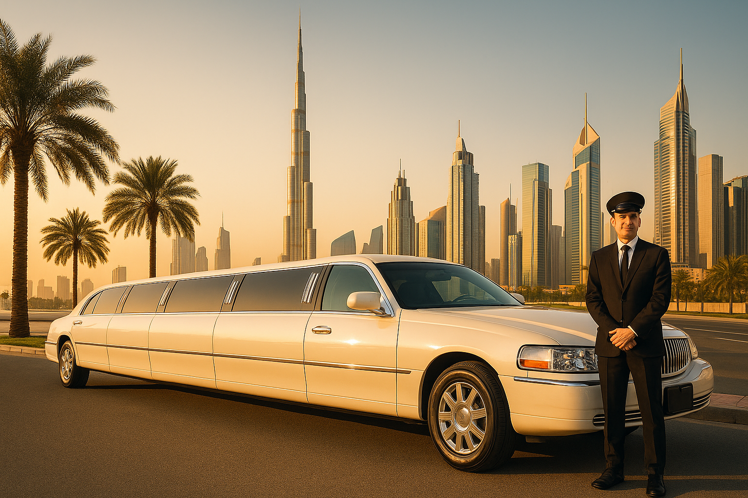 Stretch Limousine Rentals in Dubai