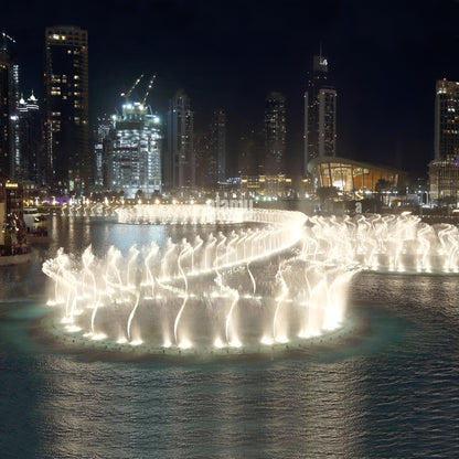 Fountain Show in Dubai City Tour