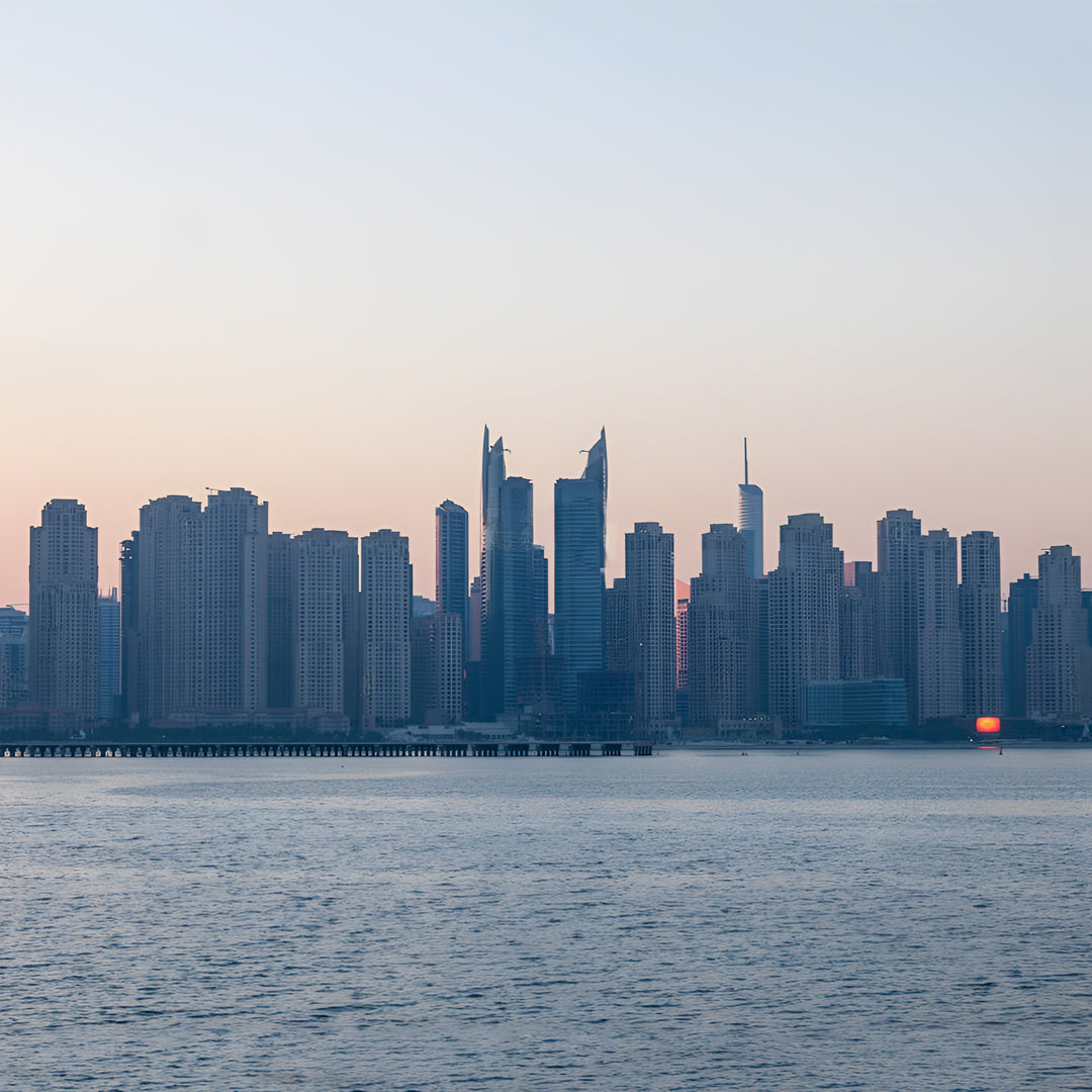 JBR Skyline from Palm Jumeirah Dubai City Tour