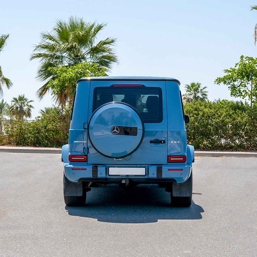 Rent Mercedes G63 With Chauffeur in Dubai