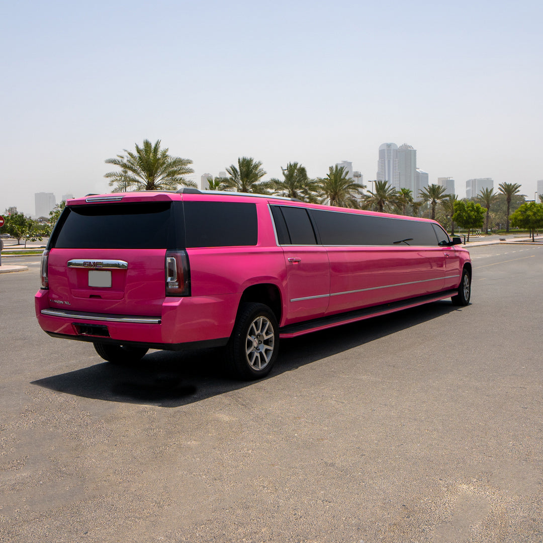 Rent Pink Limousine Dubai