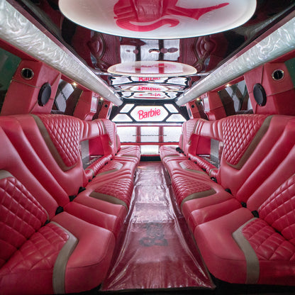 Rent Pink Limousine in Dubai