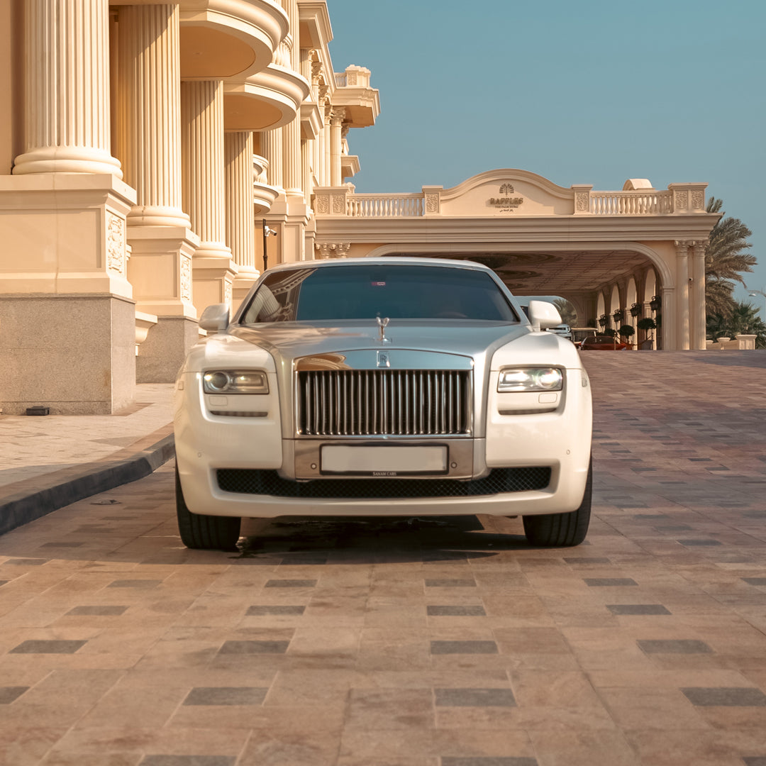 Rent Rolls Royce Ghost With Chauffeur Dubai