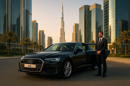 Hire Audi A6 With Chauffeur in Dubai
