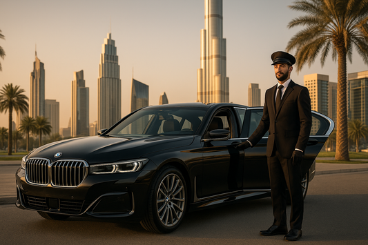 Hire BMW 7-Series With Professional Driver in Dubai