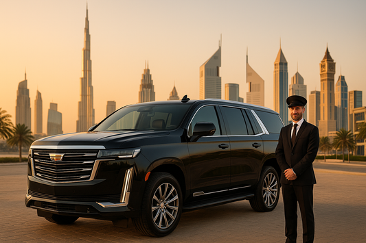 Hire Cadillac Escalade With Premium Chauffeur Service in Dubai