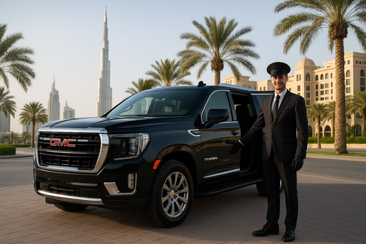 Hire GMC Yukon With Professional Chauffeur in Dubai