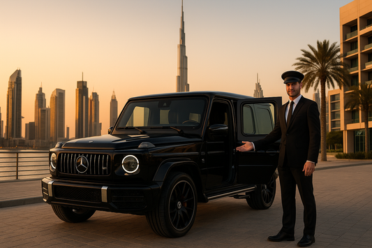 Hire Mercedes G63 With Chauffeur in Dubai