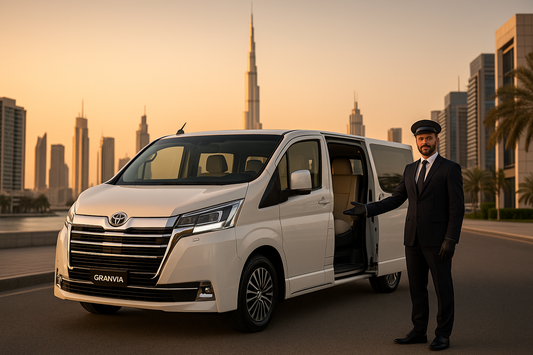 Hire Toyota Granvia With Chauffeur in Dubai