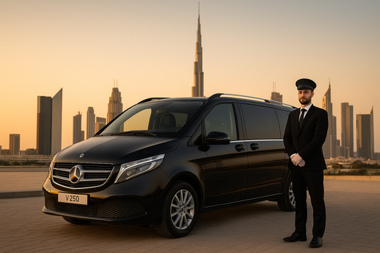 Rent Mercedes V250 With Chauffeur in Dubai